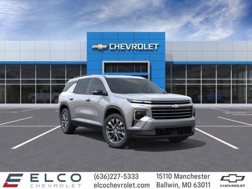 Sterling Gray Metallic 2026 Chevrolet Traverse AWD LT