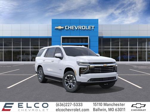 Summit White 2026 Chevrolet Tahoe LT