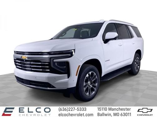 Summit White 2026 Chevrolet Tahoe LT