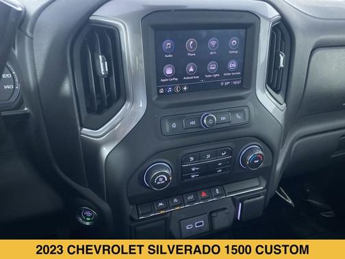 Black 2023 Chevrolet Silverado 1500 Custom