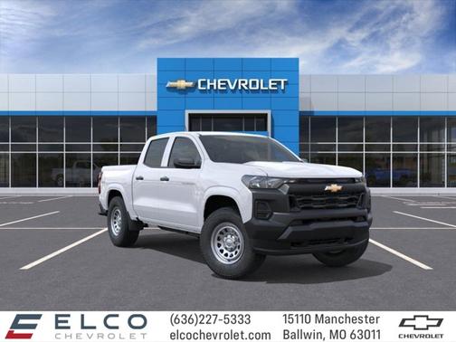 Summit White 2026 Chevrolet Colorado 4WD Work Truck