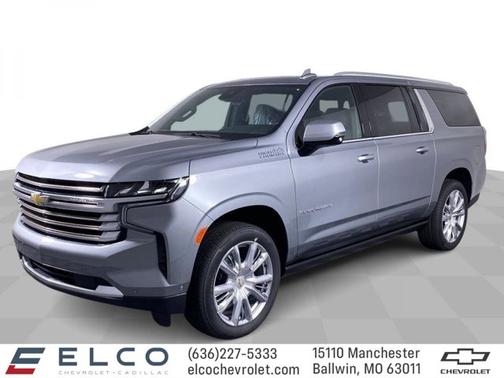 Sterling Gray Metallic 2024 Chevrolet Suburban High Country