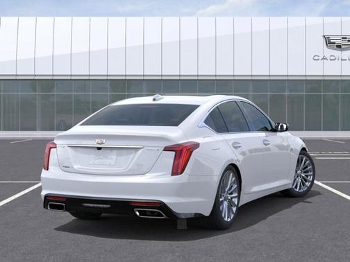 Vibrant White Tricoat 2026 Cadillac CT5 Premium Luxury