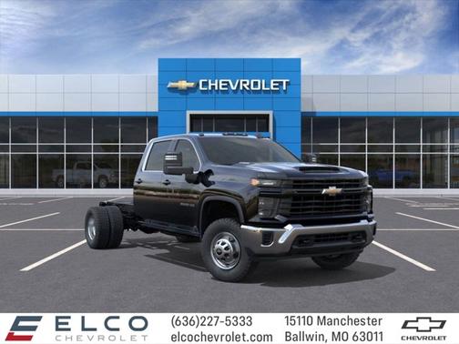 Black 2026 Chevrolet Silverado 3500 Work Truck