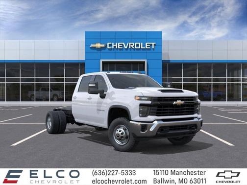 Summit White 2026 Chevrolet Silverado 3500 Work Truck
