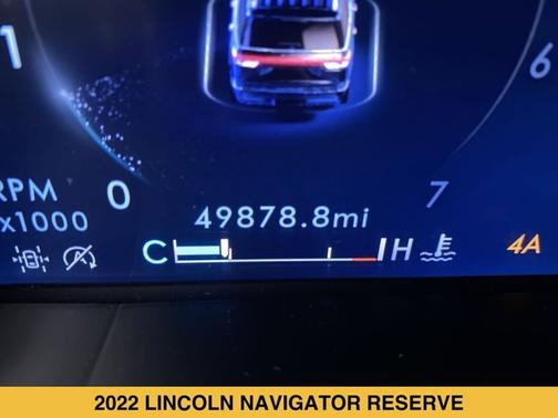 Gray 2022 Lincoln Navigator Reserve