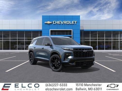 Lakeshore Blue Metallic 2026 Chevrolet Traverse AWD RS