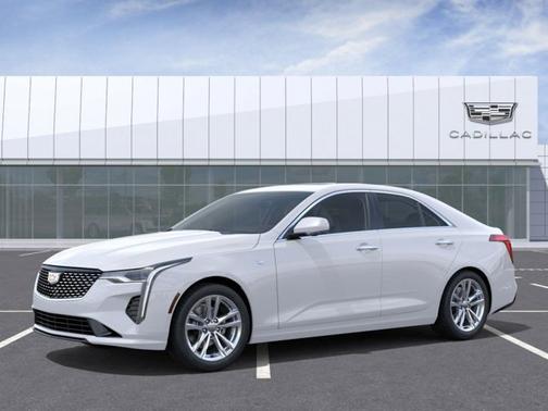 Summit White 2026 Cadillac CT4 Luxury