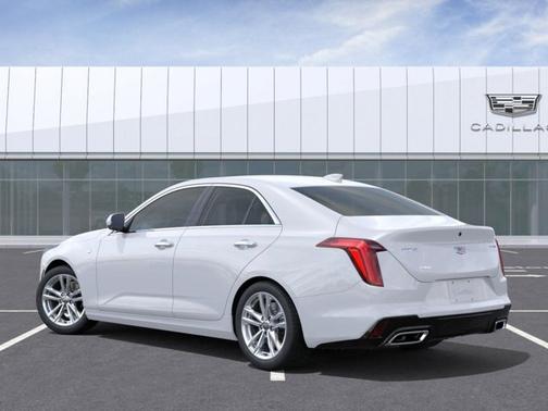 Summit White 2026 Cadillac CT4 Luxury