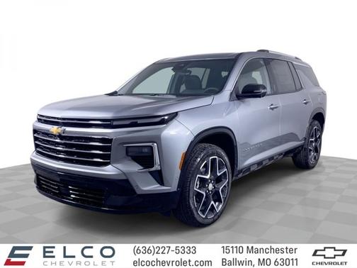 Sterling Gray Metallic 2026 Chevrolet Traverse AWD High Country