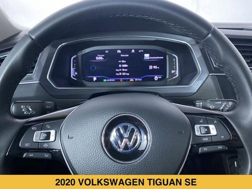 Black 2020 Volkswagen Tiguan 2.0T SE