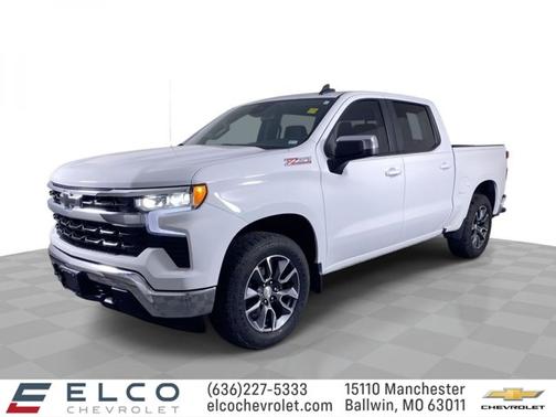 Summit White 2022 Chevrolet Silverado 1500 1LT