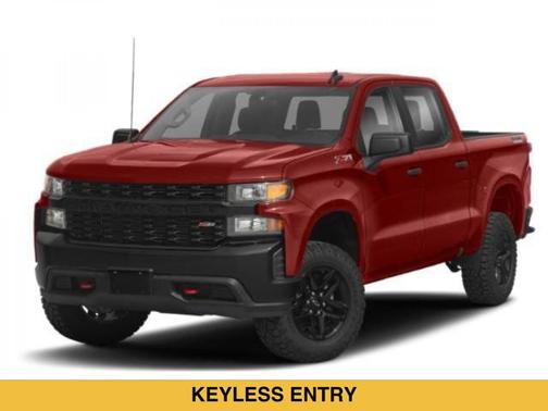 Shadow Gray Metallic 2019 Chevrolet Silverado 1500 Custom Trail Boss
