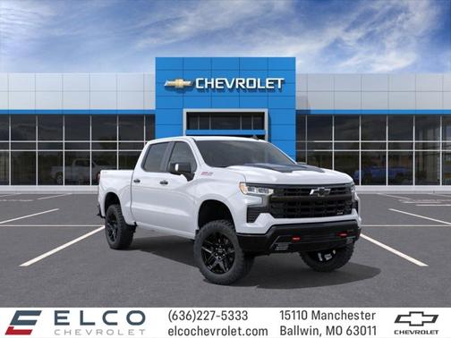 Summit White 2026 Chevrolet Silverado 1500 LT Trail Boss