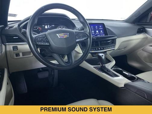 Radiant Red Tintcoat 2023 Cadillac CT4 Luxury