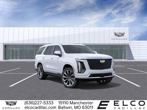 Vibrant White Tricoat 2026 Cadillac Escalade 4WD Luxury