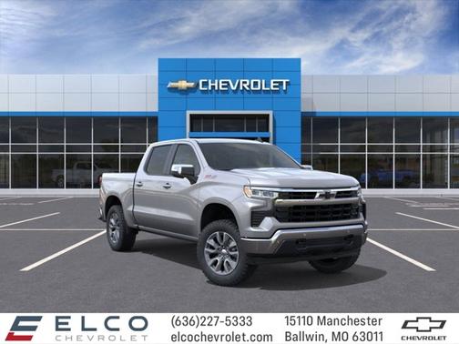 Sterling Gray Metallic 2026 Chevrolet Silverado 1500 1LT