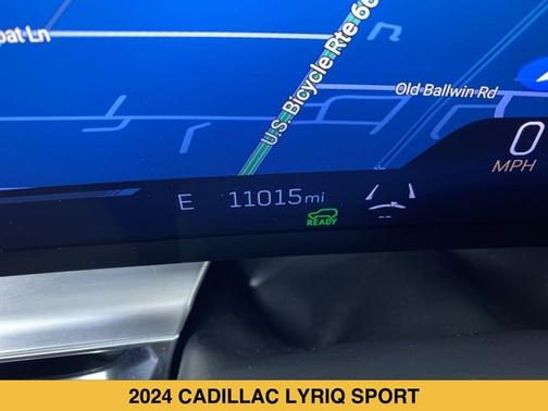 Crystal White Tricoat 2024 Cadillac LYRIQ Sport