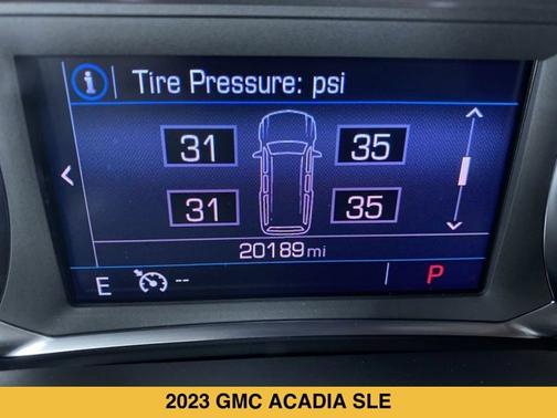 Ultra Blue Metallic 2023 GMC Acadia SLE