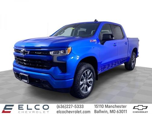 Riptide Blue Metallic 2026 Chevrolet Silverado 1500 RST