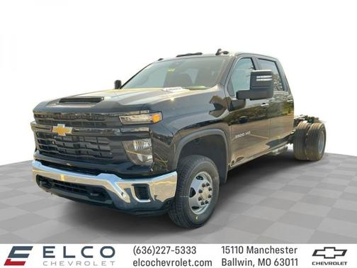 Black 2026 Chevrolet Silverado 3500 Work Truck