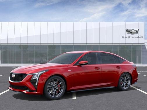 Radiant Red Tintcoat 2026 Cadillac CT5-V 4dr Sdn