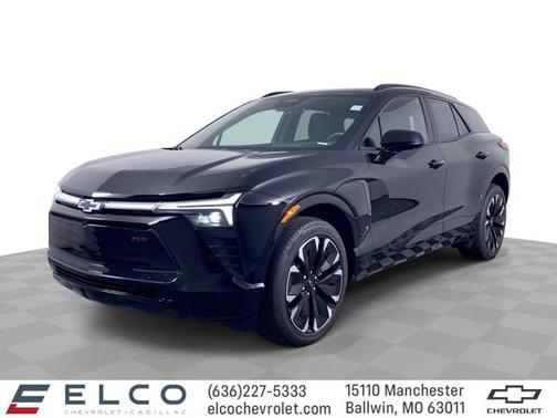 Black 2025 Chevrolet Blazer EV AWD RS