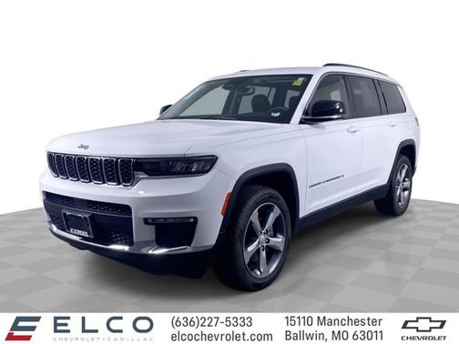 Bright White Clearcoat 2021 Jeep Grand Cherokee L Limited