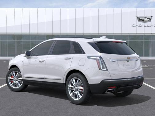 Crystal White Tricoat 2026 Cadillac XT5 AWD Sport