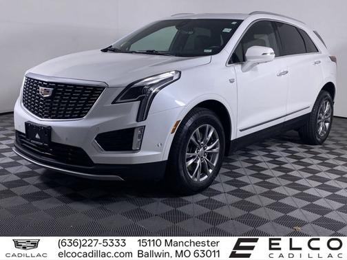 Crystal White Tricoat 2023 Cadillac XT5 AWD Premium Luxury