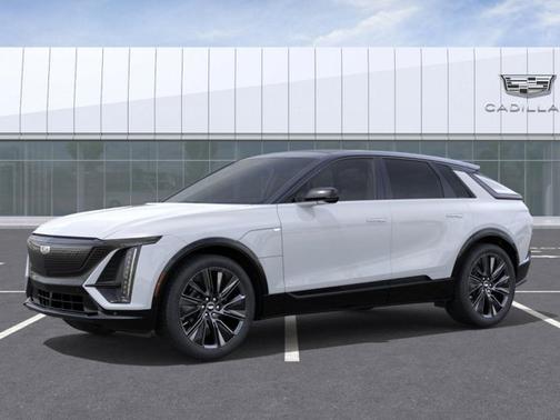 Vibrant White Tricoat 2026 Cadillac LYRIQ Signature Sport