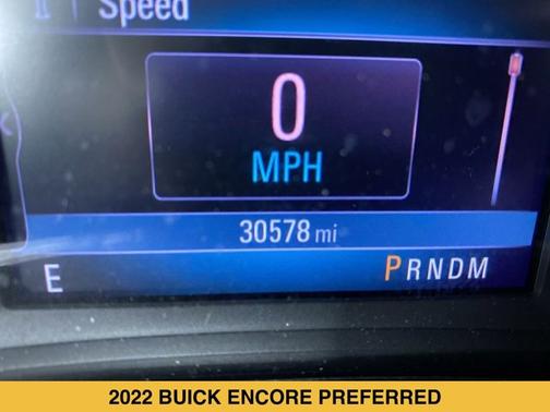 Quicksilver Metallic 2022 Buick Encore Preferred