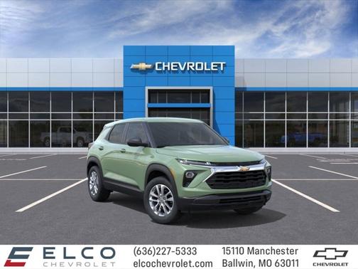 Cacti Green 2026 Chevrolet Trailblazer LS