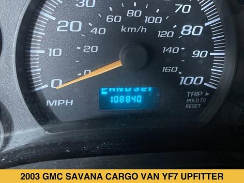 Pewter Metallic 2003 GMC Savana 1500 Work Van