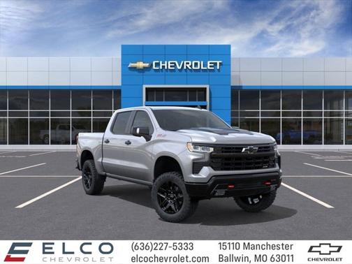 Sterling Gray Metallic 2026 Chevrolet Silverado 1500 LT Trail Boss
