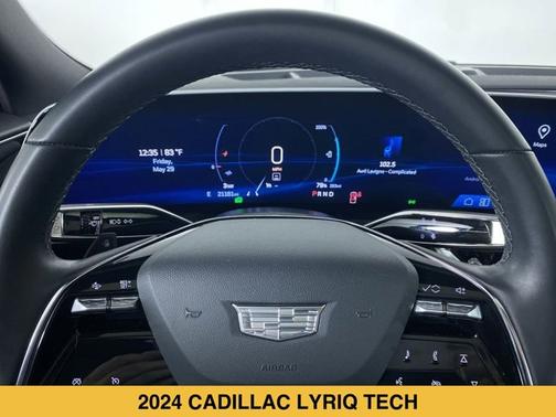 Stellar Black Metallic 2024 Cadillac LYRIQ Tech