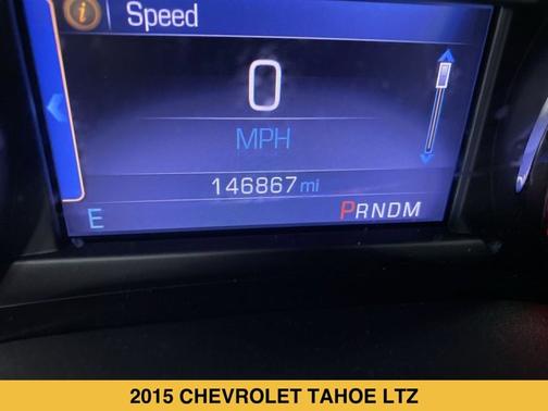 Black 2015 Chevrolet Tahoe LTZ