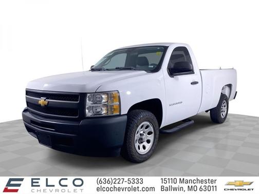 Summit White 2013 Chevrolet Silverado 1500 Work Truck