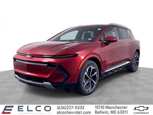 Radiant Red Tintcoat 2024 Chevrolet Equinox EV LT