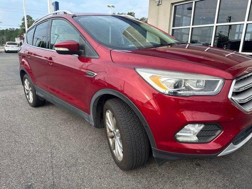 Ruby Red Metallic Tinted Clearcoat 2018 Ford Escape Titanium