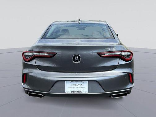 Liquid Carbon Metallic 2025 Acura TLX Technology