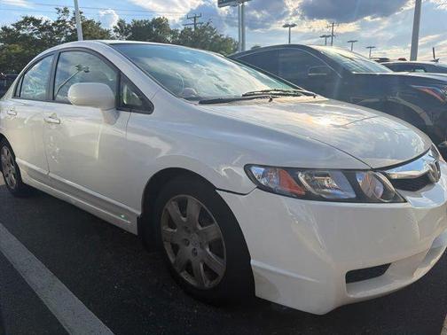 Taffeta White 2010 Honda Civic LX