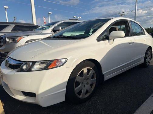 Taffeta White 2010 Honda Civic LX
