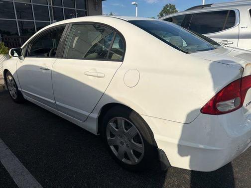 Taffeta White 2010 Honda Civic LX
