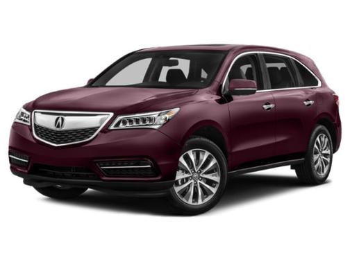 Dark Cherry Pearl 2015 Acura MDX 3.5L