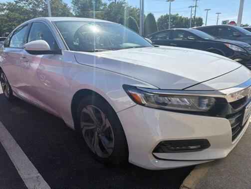 Platinum White Pearl 2020 Honda Accord EX 1.5T