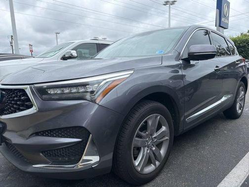 Modern Steel Metallic 2019 Acura RDX Advance Package