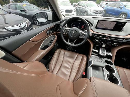 Platinum White Pearl 2022 Acura MDX Technology Package