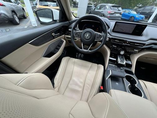 Platinum White Pearl 2023 Acura MDX Advance Package