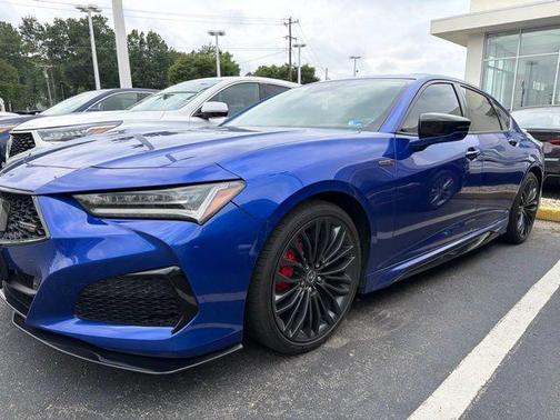 Apex Blue Pearl 2022 Acura TLX Type S